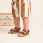 Pretty Brave Little Kids Sandal Beau Toffee