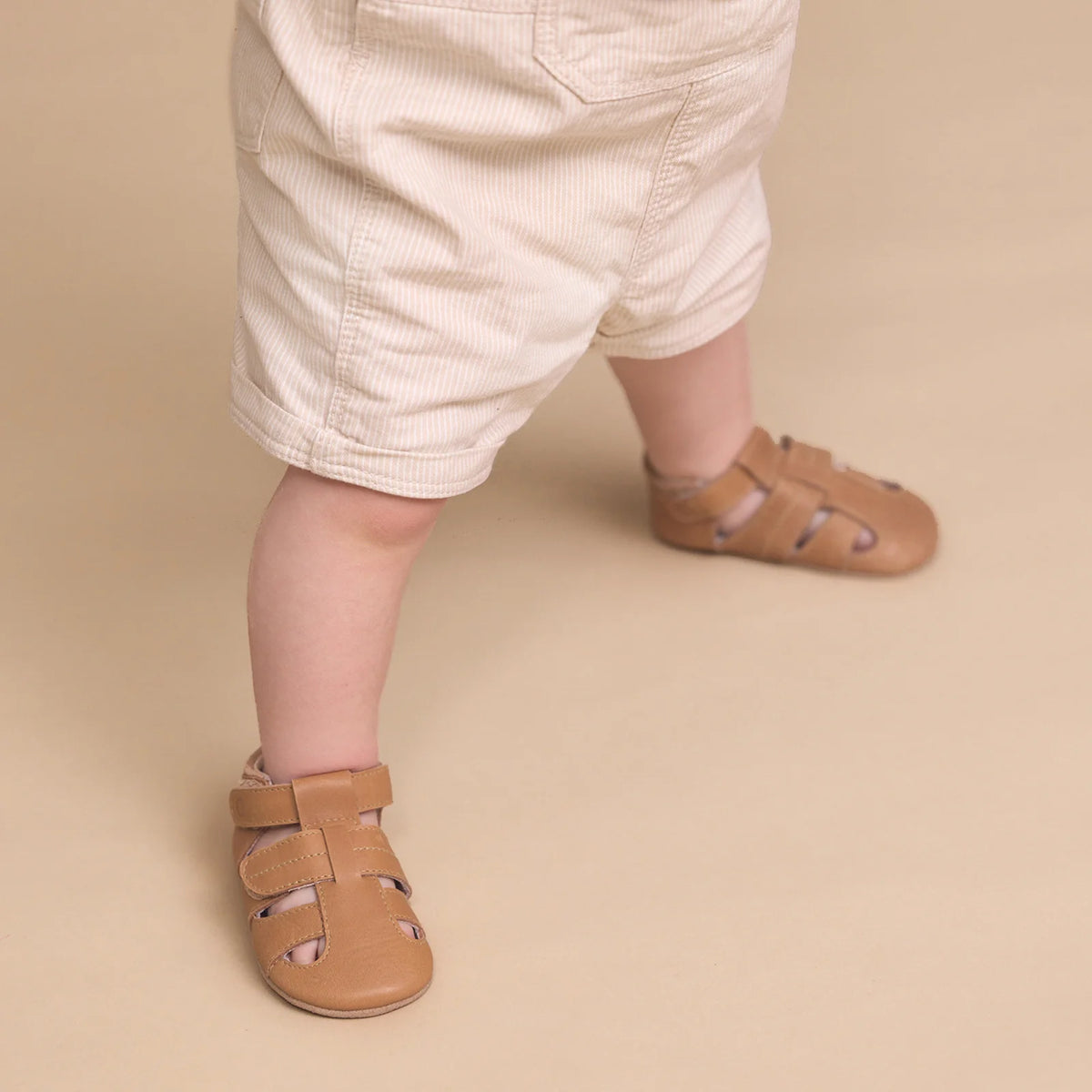 Pretty Brave Baby Sandal Ryder Tan