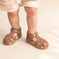 Pretty Brave Little Kids Sandal Theo Caramel