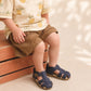 Pretty Brave Little Kids Sandal Theo Indigo