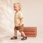 Pretty Brave Little Kids Sandal Theo Indigo