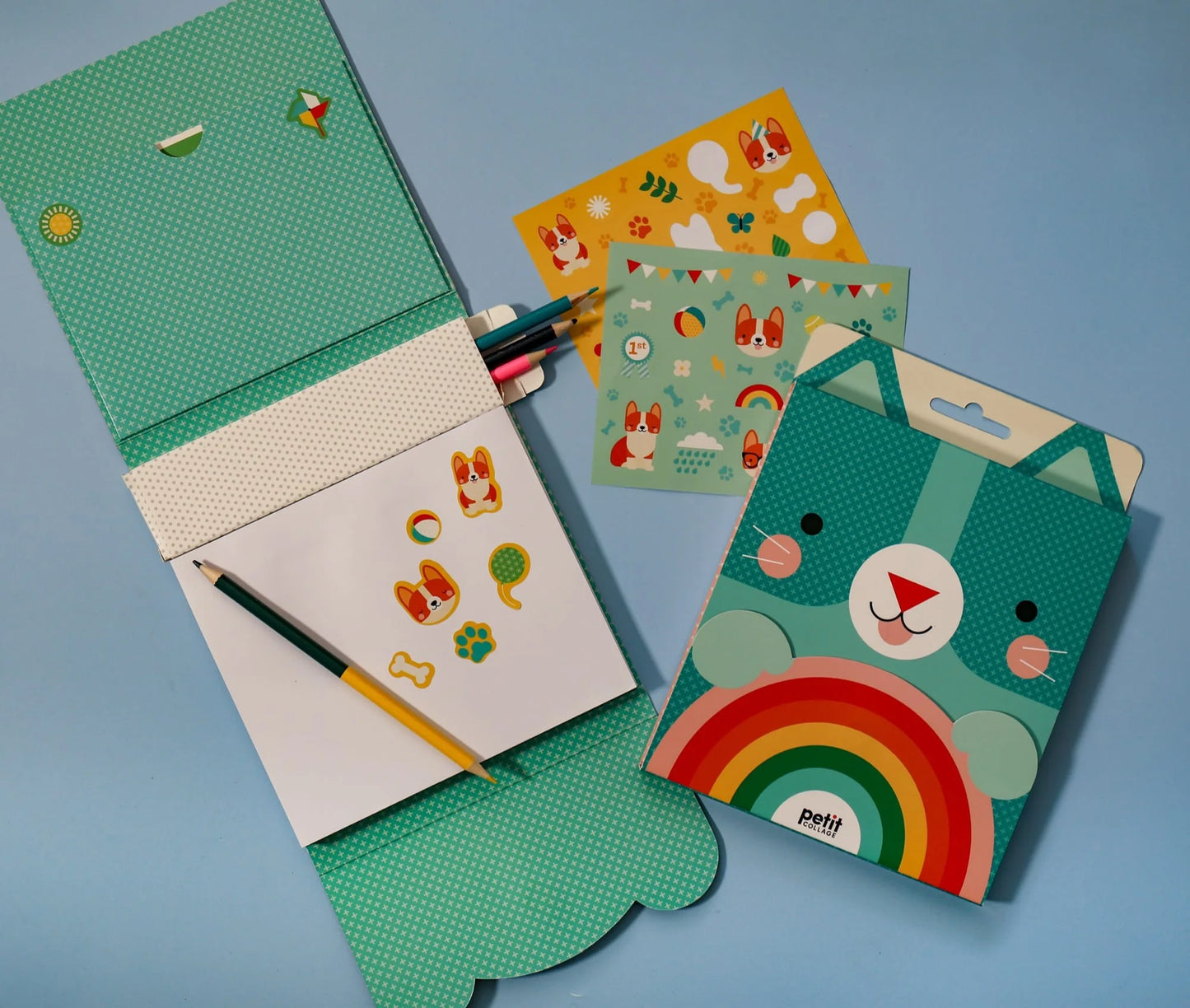 Le Petite Collage Carry-Along Sketch Kit Kitten