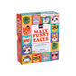 Le Petit Collage Make Funny Faces Matching Game