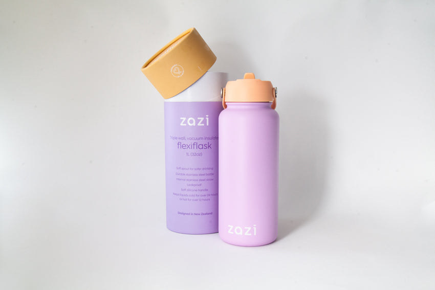 Zazi Flexiflask 1L Peach Sherbert