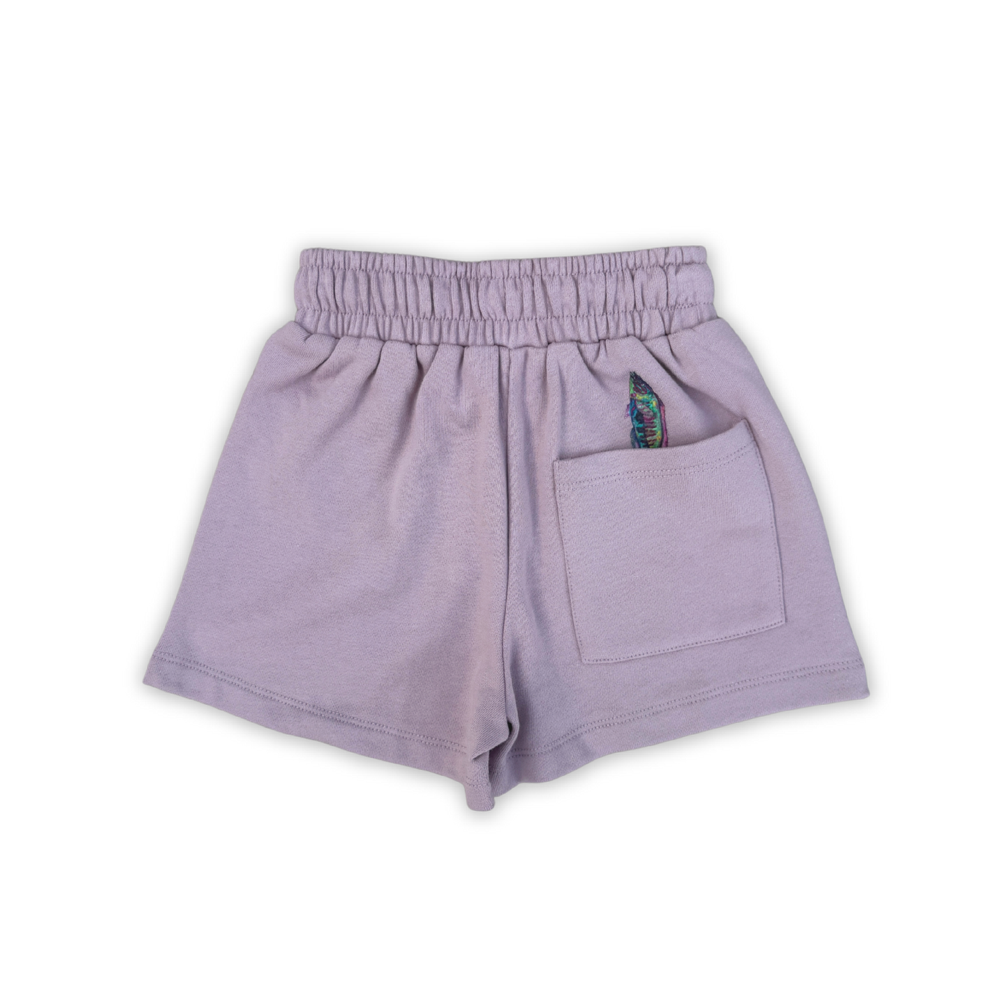 Grown Parrot Fish Shorts Grape