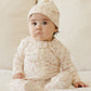 Quincy Mae Zip Long Sleeve Sleeper Footie | French Garden *Pre-Order*