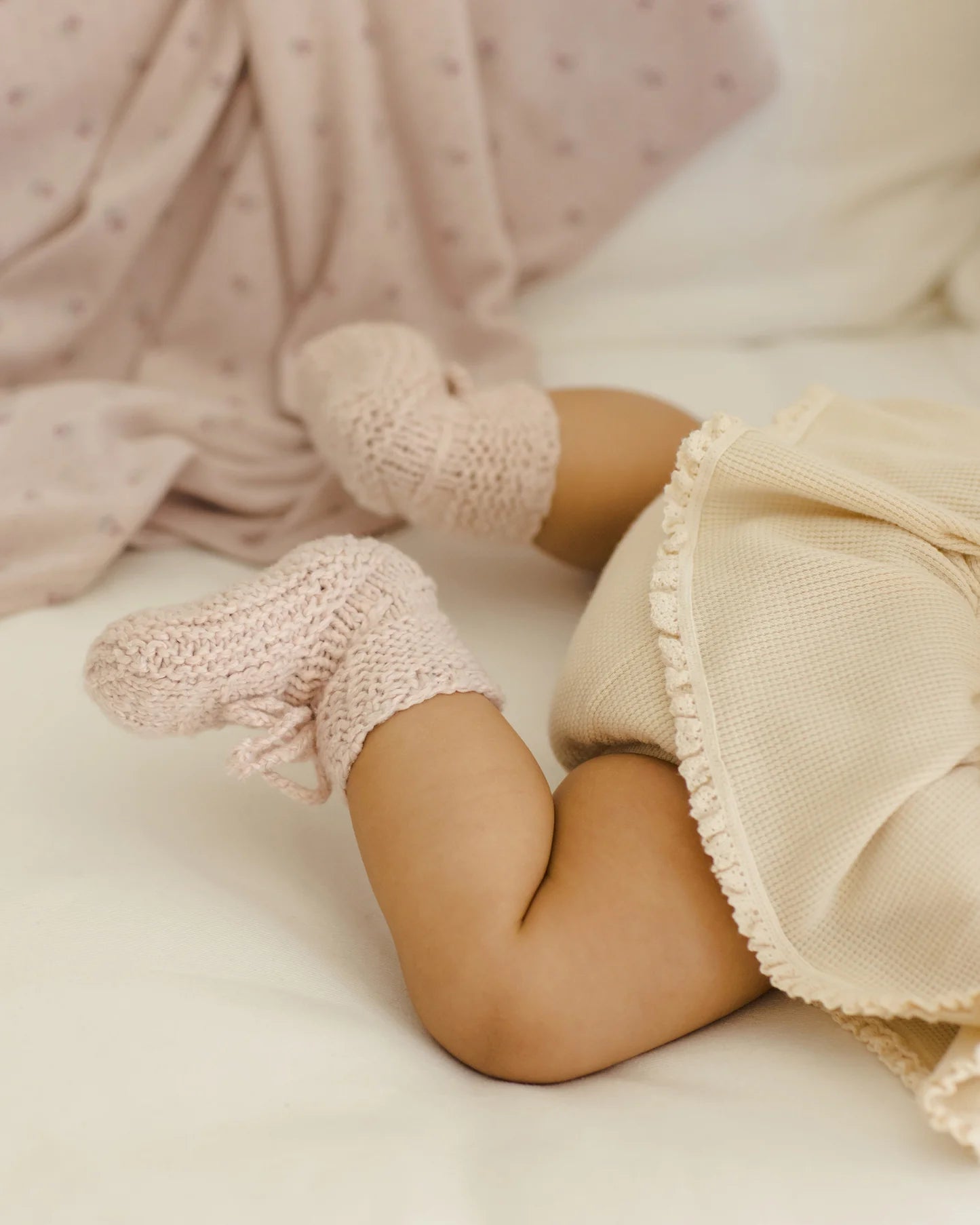 Quincy Mae Skirted Bloomer | Natural