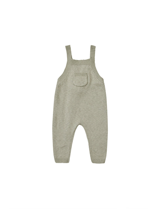 Quincy Mae Knit Overalls Sage