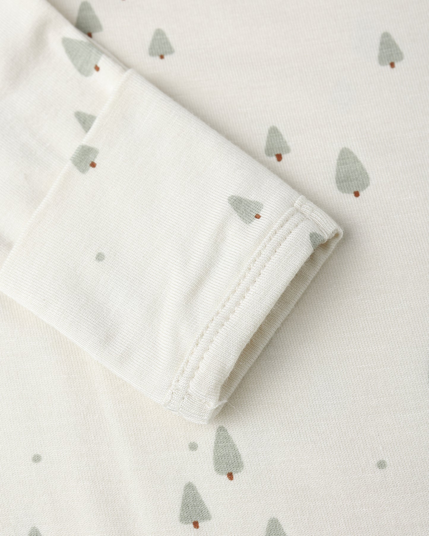 Quincy Mae Bamboo Baby Gown + Hat Set | Trees *Pre-Order*