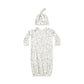 Quincy Mae Bamboo Baby Gown + Hat Set | Woodland*Pre-Order*