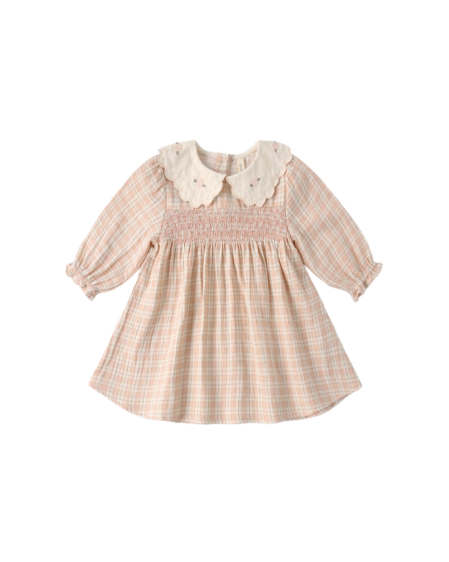 Quincy Mae Callie Dress Pink Plaid