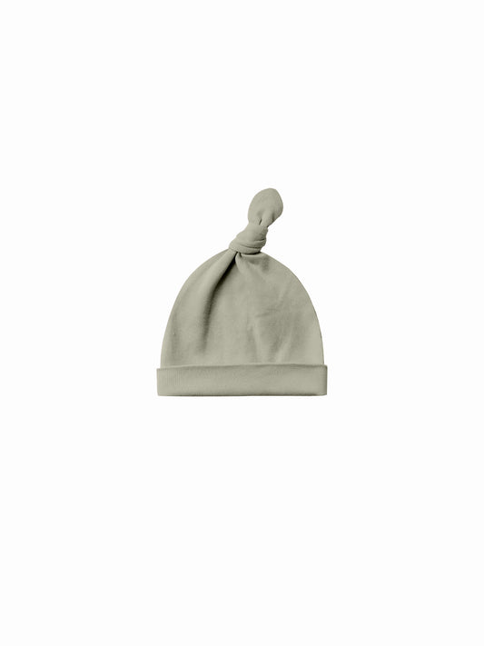 Quincy Mae Knotted Baby Hat Sage