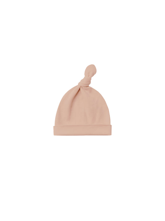 Quincy Mae Knotted Baby Hat Blush