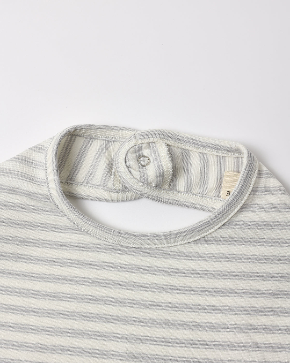 Quincy Mae Jersey Snap Bib, 2 pack | Sheep + Cloud Stripe