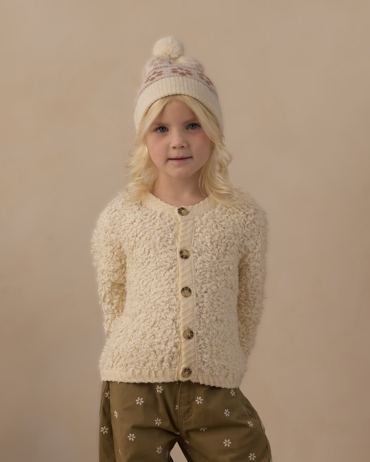 Rylee + Cru Chloe Cardigan Natural