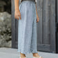 Rylee & Cru Wide Leg Pant Marine Gingham