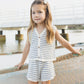Rylee & Cru Knit Vest Set Marine Stripe