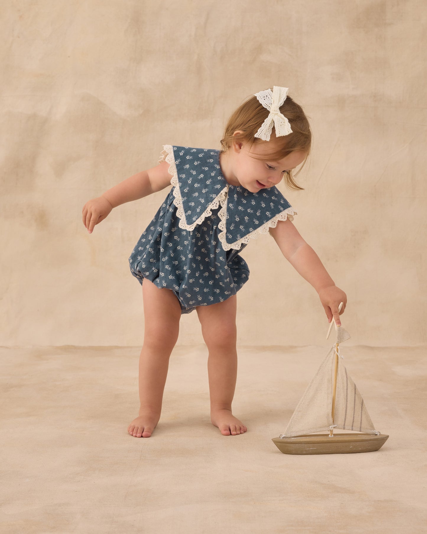 Rylee & Cru Porter Romper Ditsy