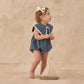 Rylee & Cru Porter Romper Ditsy