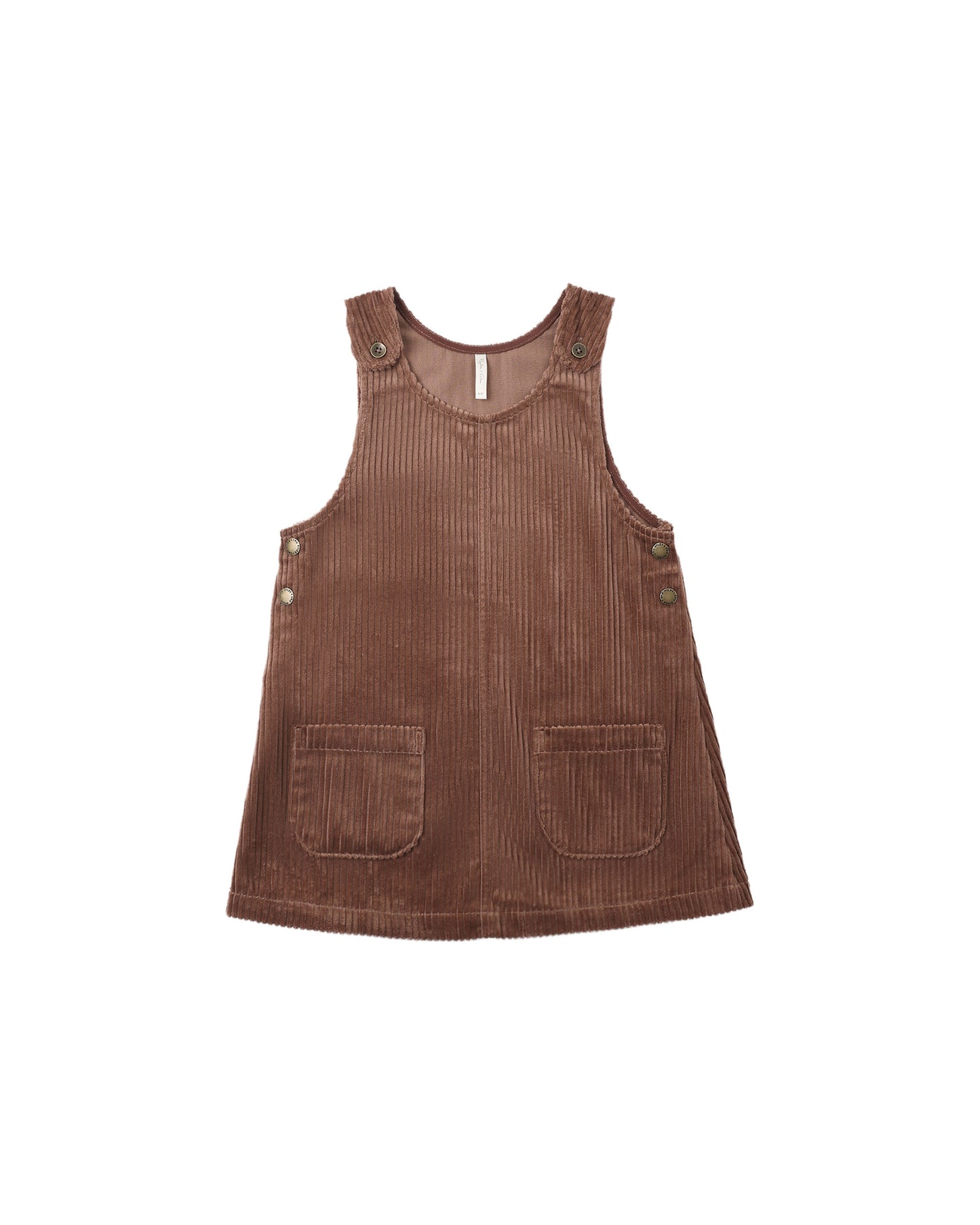 Rylee + Cru Odette Overall Dress Mulberry