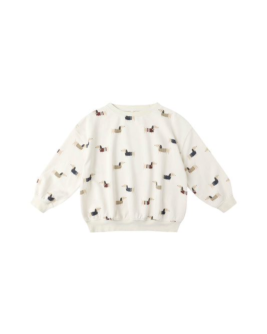 Rylee + Cru Relaxed Sweatshirt | Dachshund *Pre-Order*
