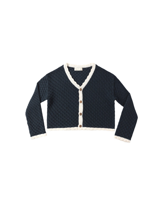 Rylee + Cru Ella Cardigan Navy