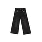 Rylee + Cru Straight Leg Pant Washed Black