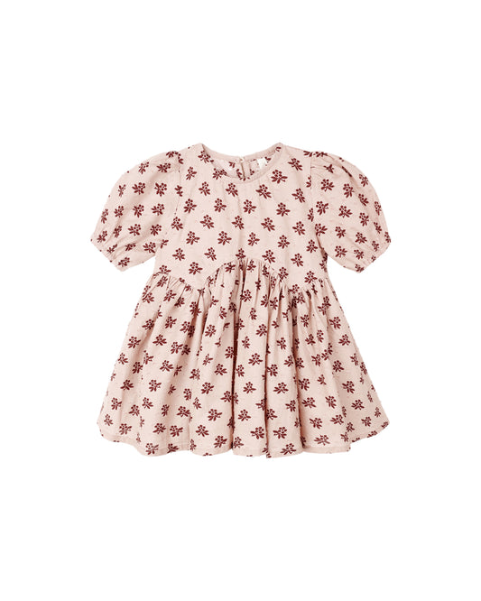 Rylee + Cru Rose Dress | Blush Fleur *Pre-Order*