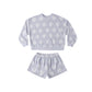 Rylee + Cru Karli Set Periwinkle Daisy