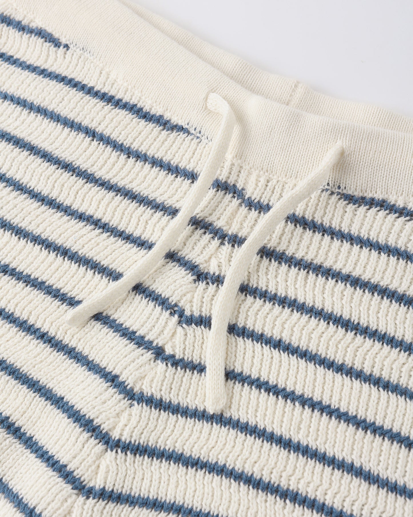 Rylee & Cru Knit Vest Set Marine Stripe