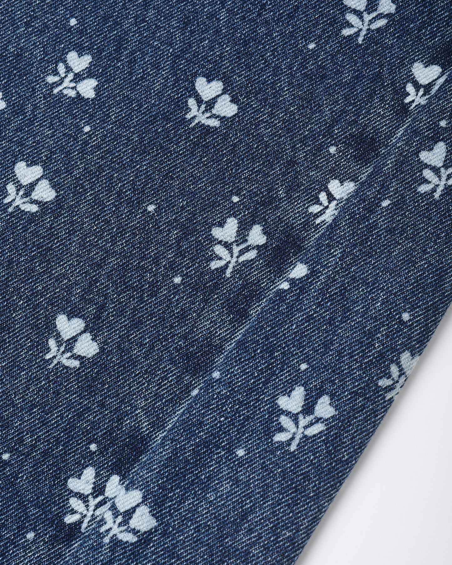 Rylee + Cru Barrel Pant Heart Daisy Indigo