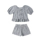 Rylee & Cru Juniper Set Marine Gingham