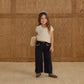 Rylee + Cru Straight Leg Pant Washed Black