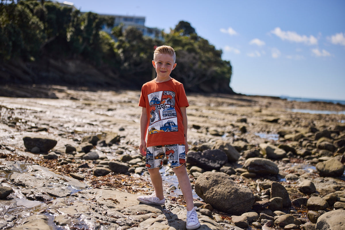Radicool Kids Monster Trucks Short