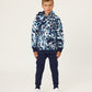 Radicool Blue Splatter Hood
