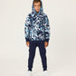 Radicool Blue Splatter Hood