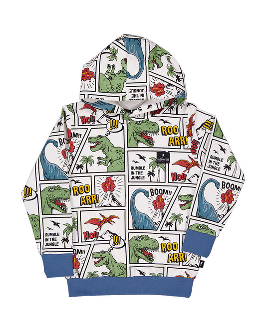 Radicool Comic Dino Hood