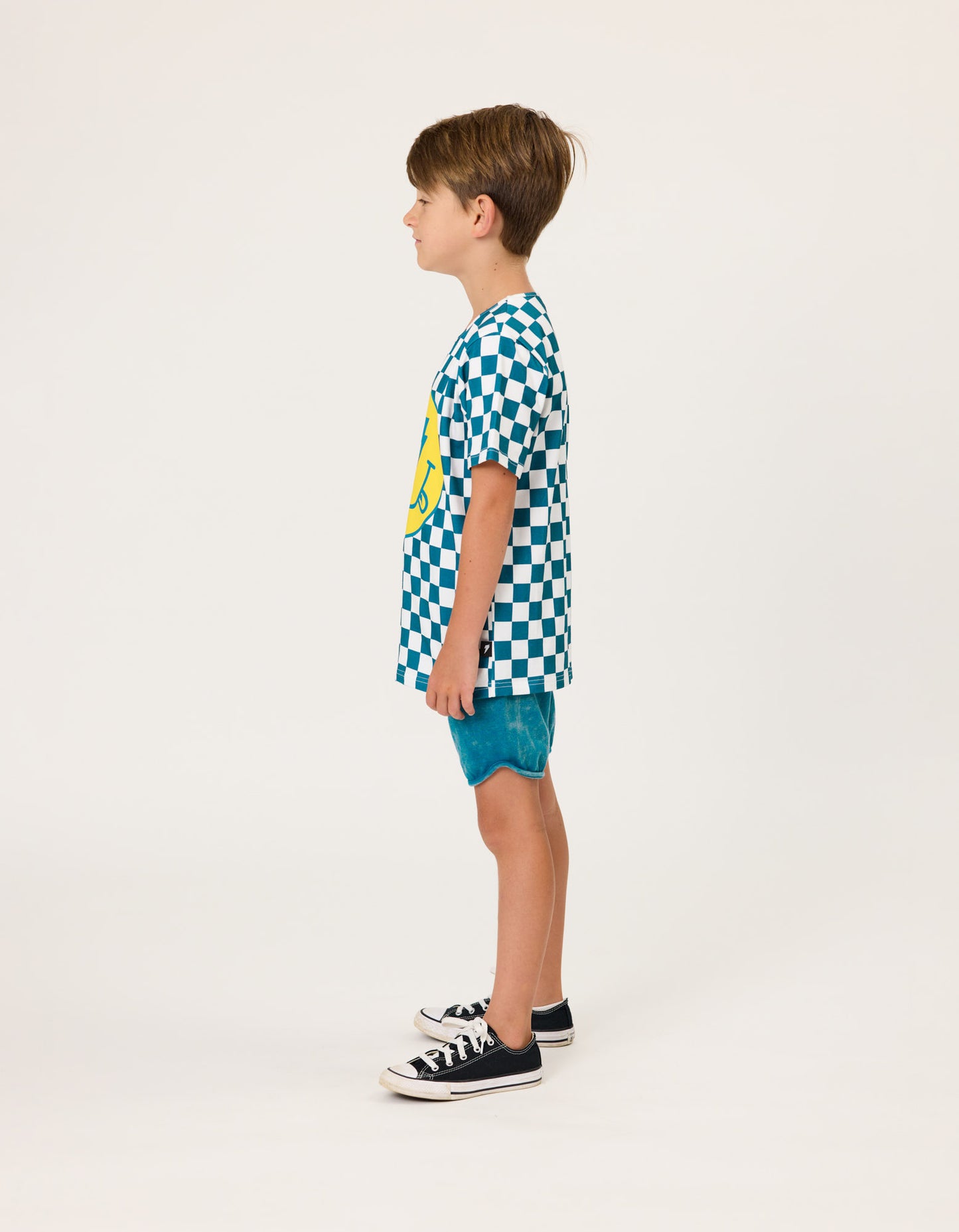 Radicool Petrol Acid Wash Shorts