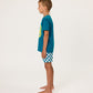 Radicool Smiley Bolt Tee Petrol