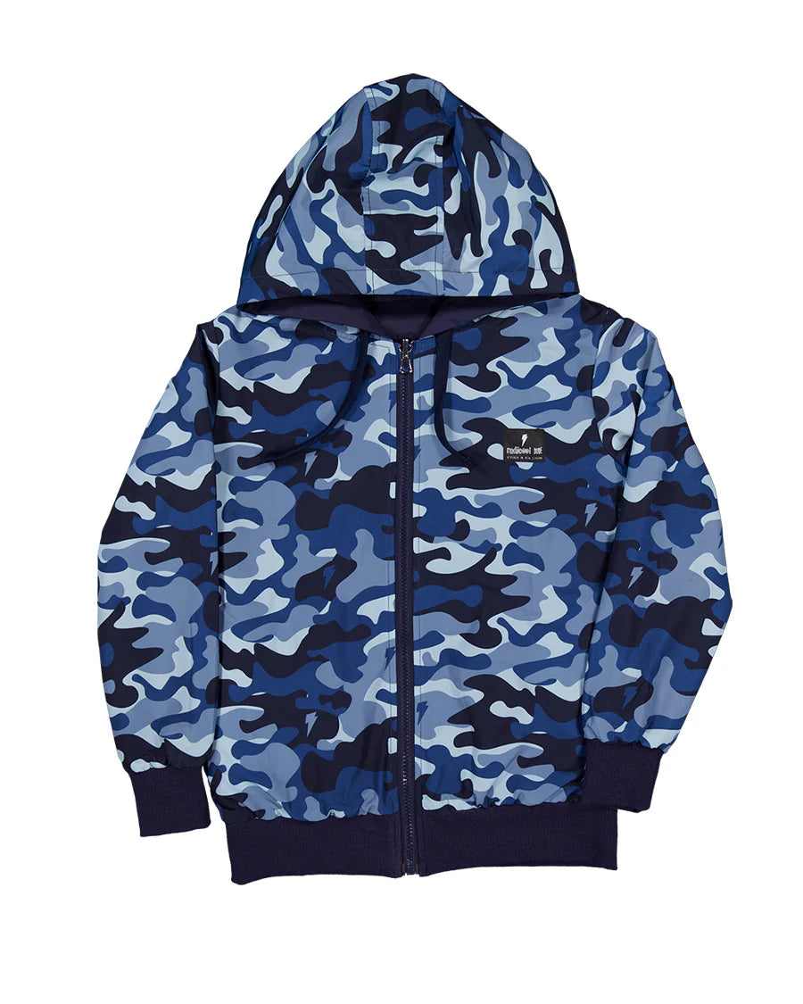 Radicool Blue Camo Reversible Jacket