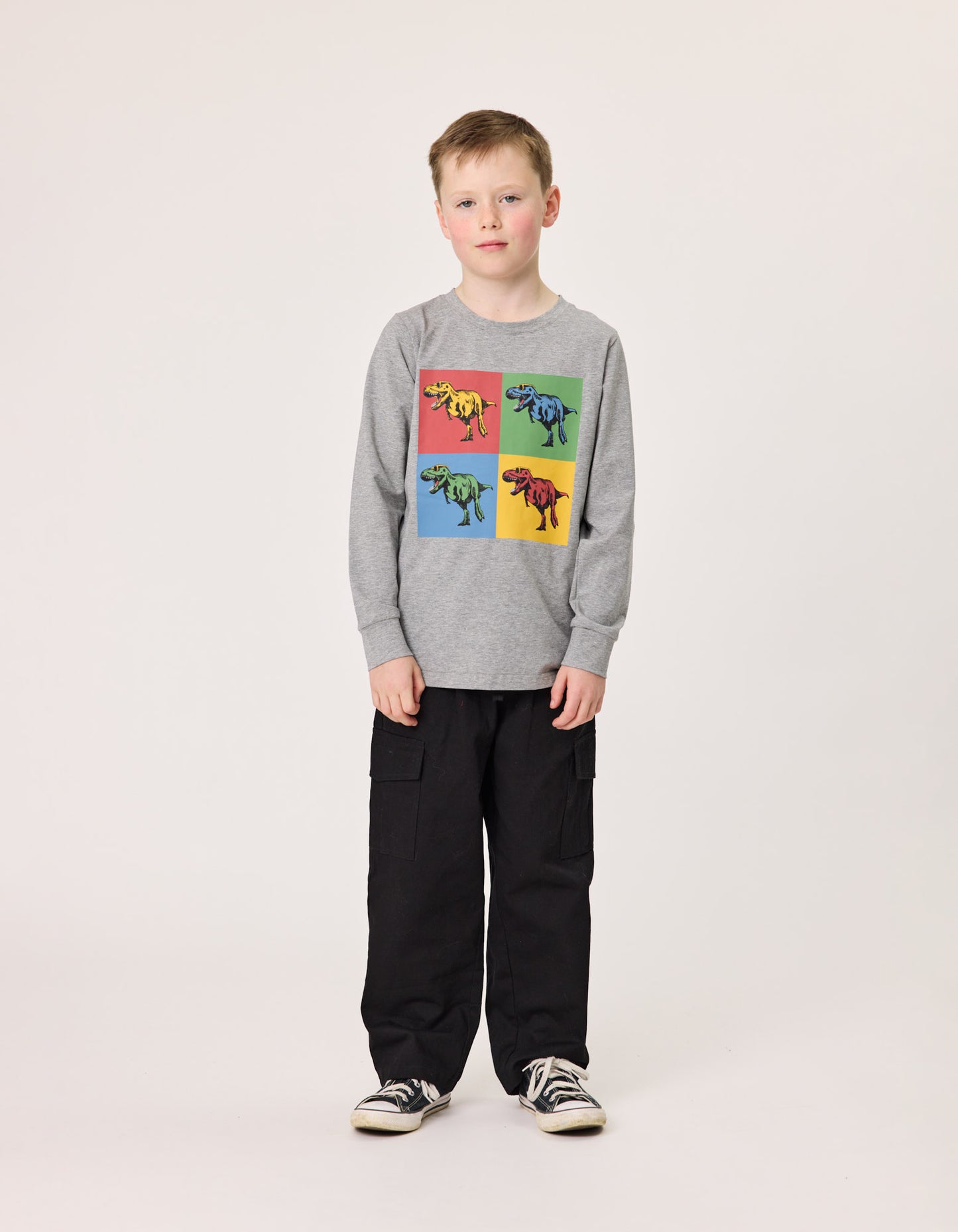 Radicool T-Rex Art Long Sleeve Tee