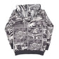 Radicool Comic Hood Charcoal & Grey