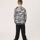 Radicool Comic Hood Charcoal & Grey