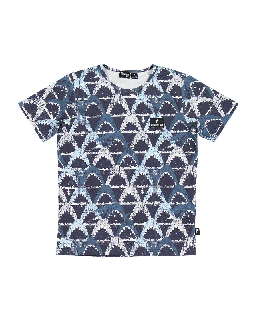Radicool Kids Sharks Short Sleeve Tee