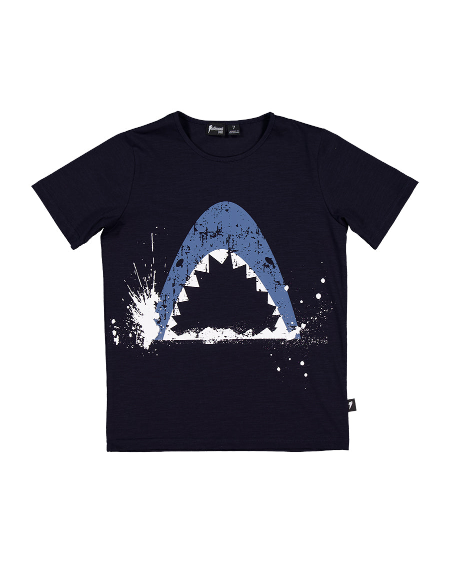 Radicool Kids Great White  Short Sleeve Tee