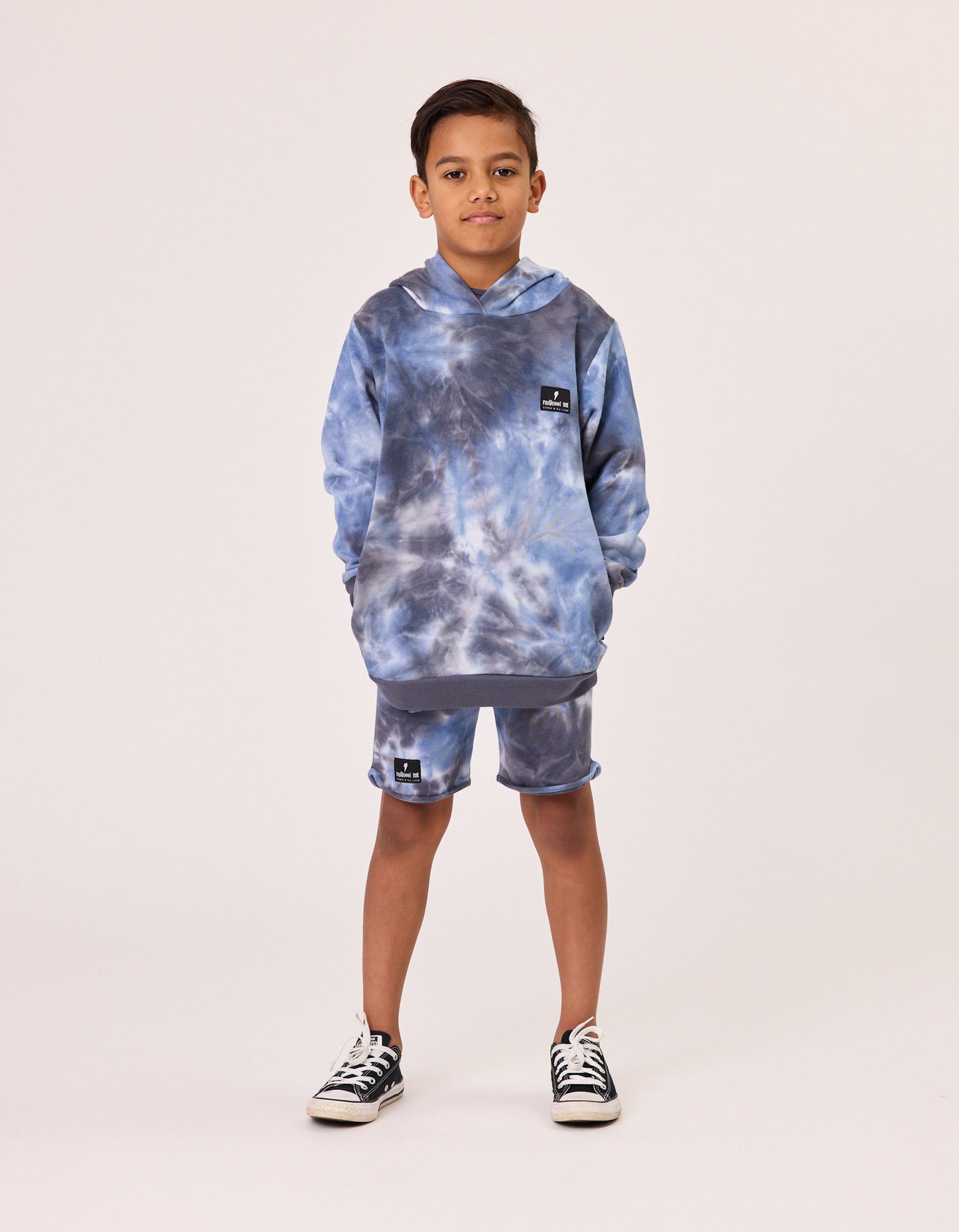 Radicool Kids Typhoon Tie Dye Short