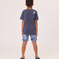 Radicool Kids Typhoon Tie Dye Short