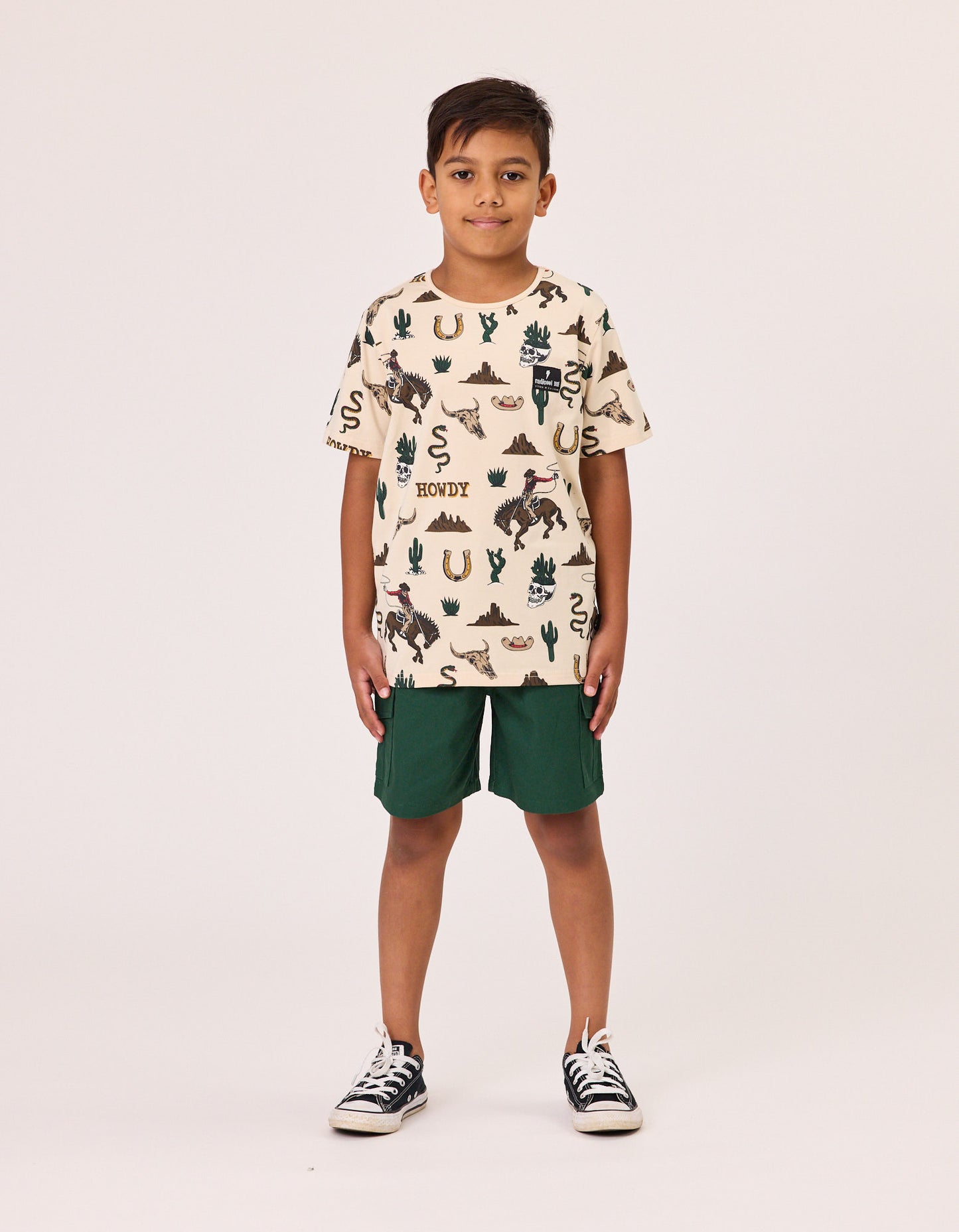 Radicool Kids Wild West Short Sleeve Tee