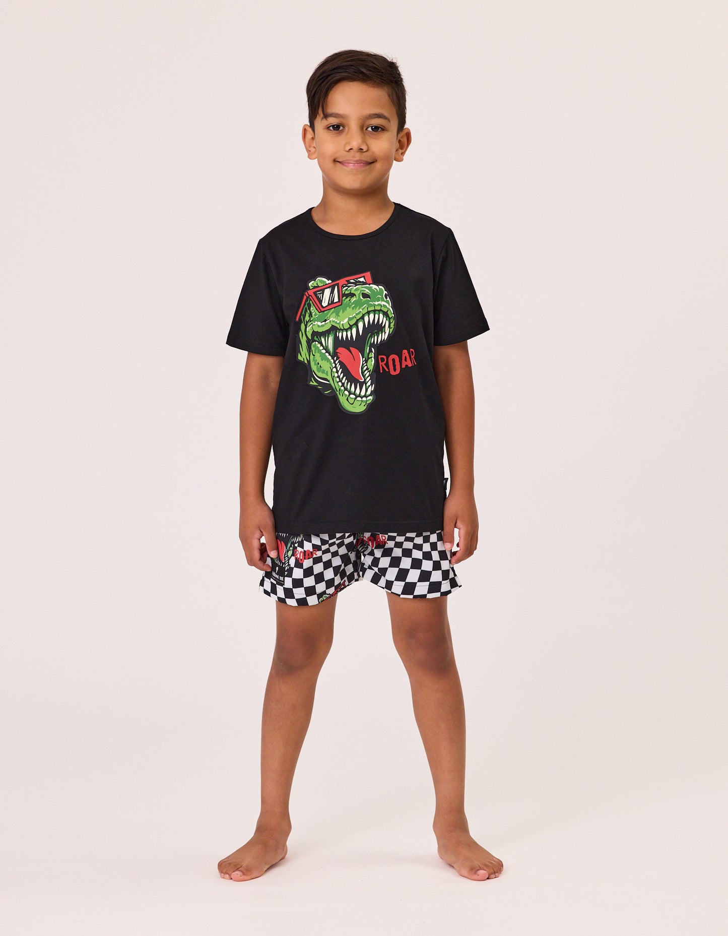 Radicool Kids T-Rex Roar Short Sleeve Tee