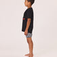 Radicool Kids T-Rex Twisted Chequer Boardies